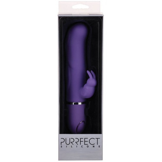 Purrfect Silicone 10 Speed Vibe Purple