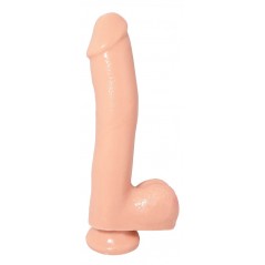 Basix Rubber Works 10 inch Dong With Suction Cup