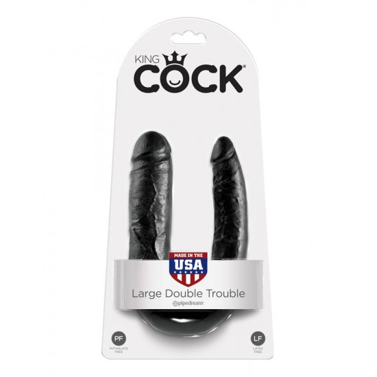 King Cock  U-Shaped Large Double Trouble