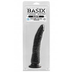 Basix Rubber Works Slim 7 inch With Suction Cup