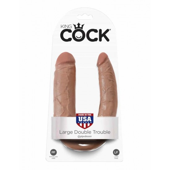King Cock U-Shaped Large Double Trouble