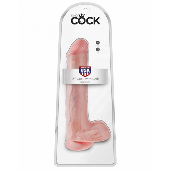 King Cock 13 inch Cock With Balls