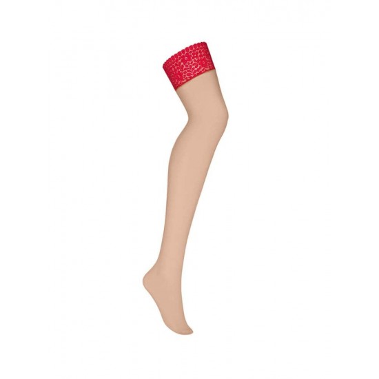 Jolierose stockings red  S/M