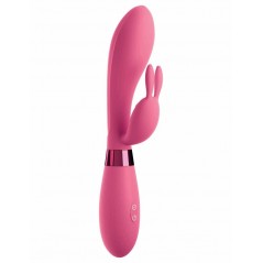 OMG! Rabbits  Selfie Silicone Vibrator - Pink