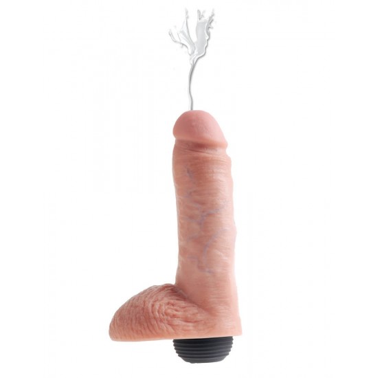 King Cock 8 inch Squirting Cock Flesh