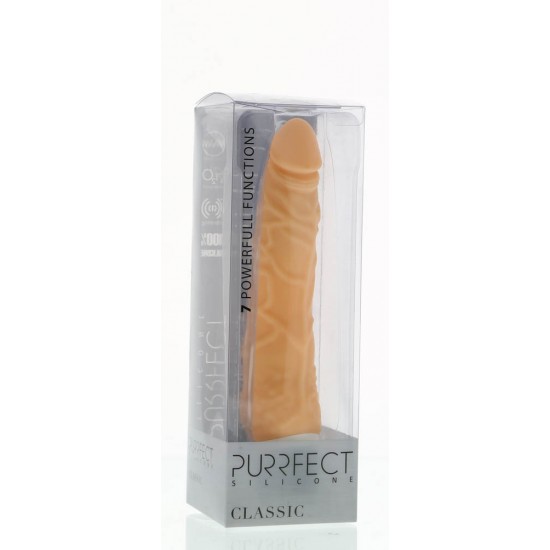 Purrfect Silicone Classic 7.1 inch Flesh