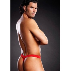 Performance Microf. Thong Red L/XL